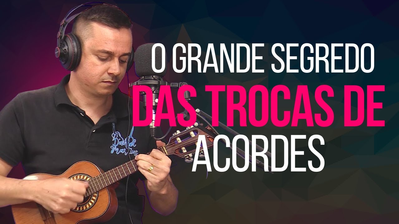 COMO MELHORAR AS TROCAS DE ACORDES | AULA DE CAVAQUINHO | PROFESSOR DANIEL MARTINS | 2022/7