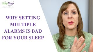 Why setting multiple alarms is bad for your sleep - treat chronic insomnia naturally