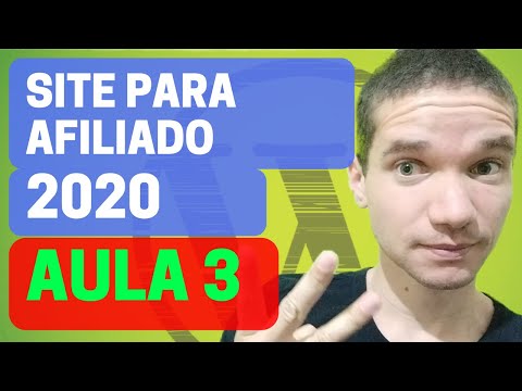 Como Criar Site para Afiliado | Curso WordPress Grátis 2020 - aula 3