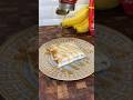 Peanut butter banana toaster wrap 🍌 #shorts