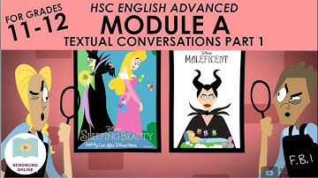 Module A HSC English Advanced -  Textual Conversations (Lesson 1)