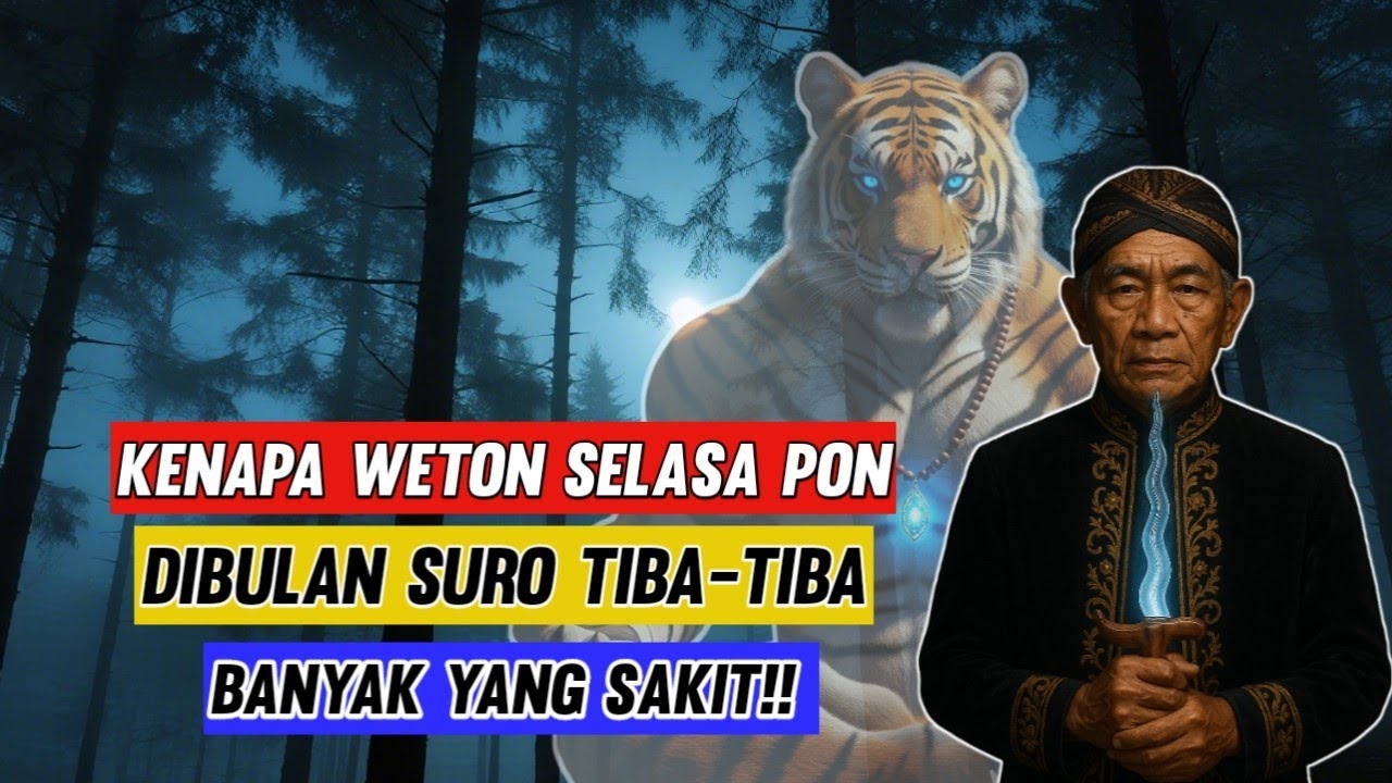 Weton Selasa Pon di Bulan Suro: Kenapa Banyak yang Tiba-tiba Sakit?
