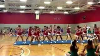 Van Horn Cheerleaders; UCA camp Xtreme Routine Final Evaluation (: