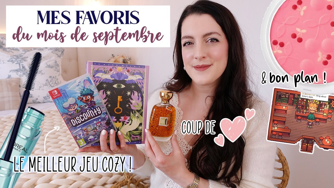 Favoris du mois de SEPTEMBRE : des pépites ultra cozy ! ❤️ Lifestyle, beauté & accessoires préférés!