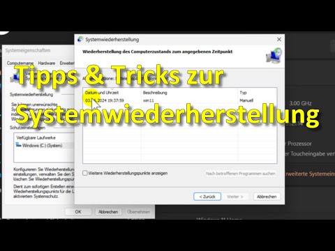 Windows 11: Tips & Tricks for System Restore