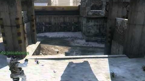 Amazing Cross map tomahawk game winning kill