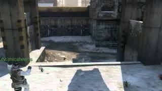 Amazing Cross map tomahawk game winning kill