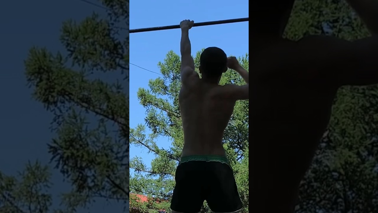 2 one arm pull ups on left arm