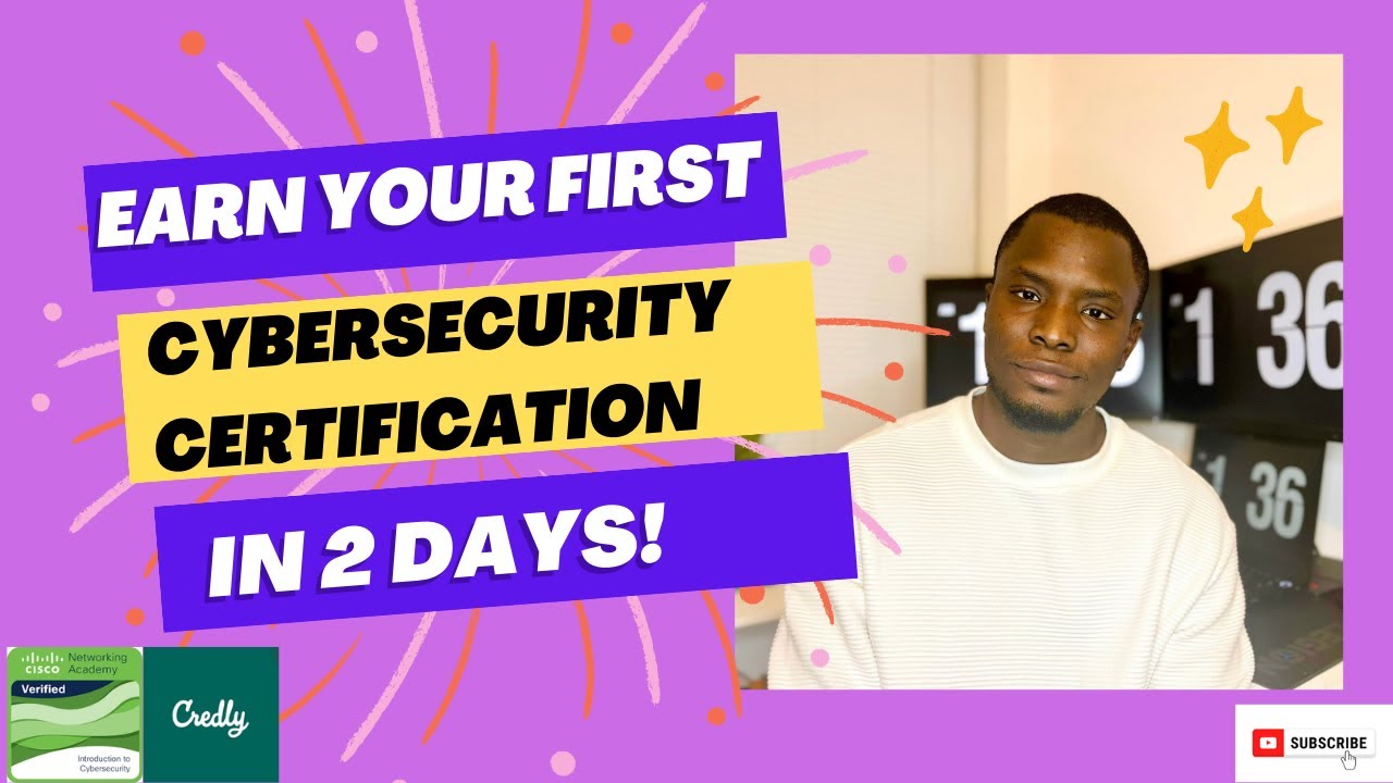 How to Earn your First Cybersecurity Certification in 2 Days - YouTube