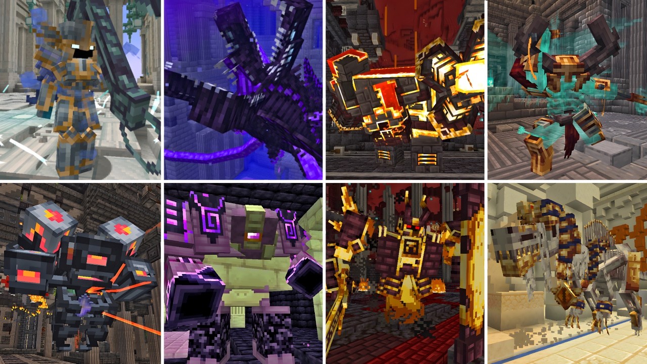 MINECRAFT STRONGEST L_Ender 's Cataclysm MOBS VS ME