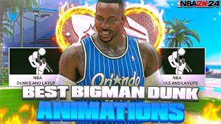 The New Best Big-Man Dunk Animations In Nba 2K24 Fastest Unblockable Dunk Packages Season 6