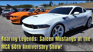 MCA 2024 60th Anniversary Show DAY TWO 🚗 Roaring Legends: Saleen Mustangs! 🐎