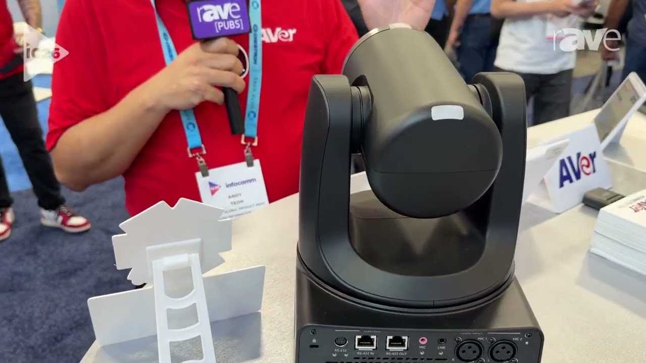InfoComm 2026: AVer Presents TR615 Broadcast Professional Auto Tracking PTZ Camera