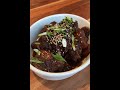 Korean Braised Oxtail (Kkorijjim) #shorts