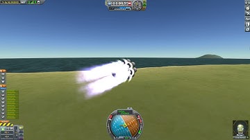 Kerbal space program - Island Express 30 seconds