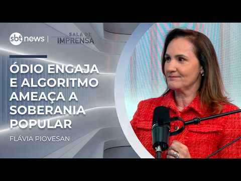 Flávia Piovesan warns about sovereignty: "hate algorithms threaten elections" | #PressRoom