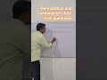 क्रमचय एंव संचय permutation and combination short trick for upp si and SSC gd, SSC cgl, Navy ssr, aa