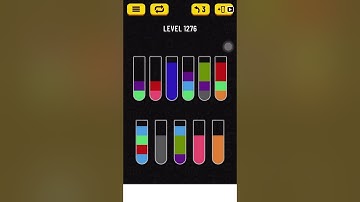 Water sort puzzle level 1276