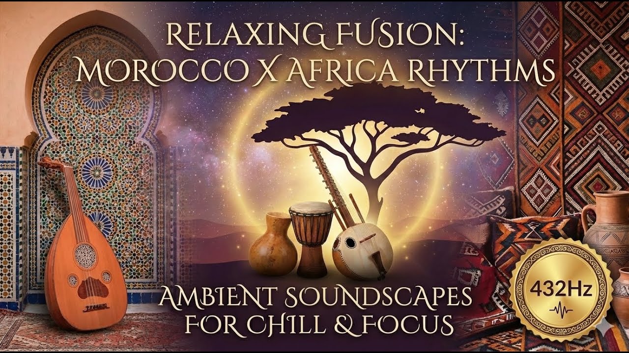432Hz Positive Energy | African Rhythms & Gnawa Chill | Healing