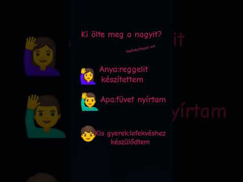 Videó: Ki ölte meg a nagyot?