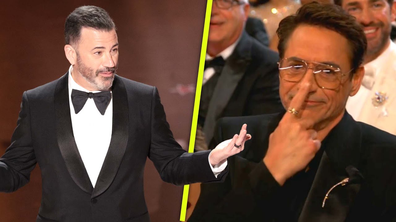 Jimmy Kimmel's Hilarious Roast of Robert Downey Jr. at the Oscars