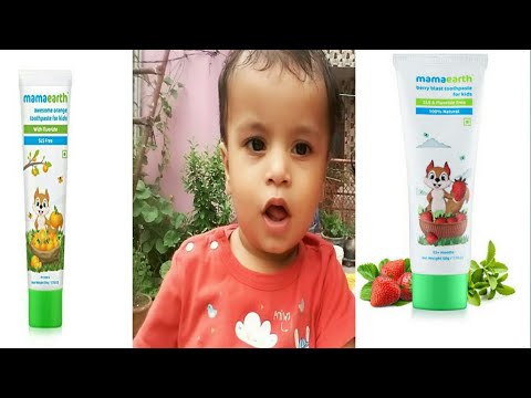 mamaearth baby toothpaste