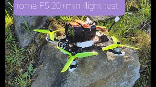 Diatone ROMA F5 20min+ Flight time 18650 6s Demo