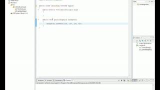 Tutorial zum einfachen Zeichnen mit Java und Eclipse Wealth