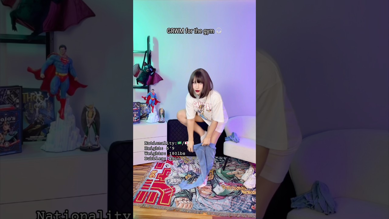 Gym GRWM😳 #alt #alternative #gym #gymgirl #grwm