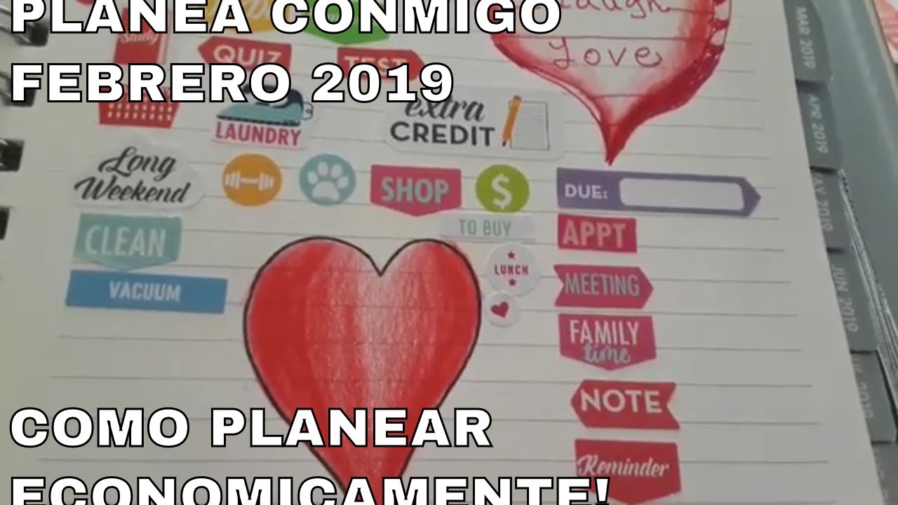 PLANEA CONMIGO FEBRERO 2019 COMO PLANEAR ECONOMICAMENTE! diya tailors