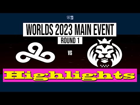 CLOUD9 VS MAD LIONS JOGO 02 | Highlights | Worlds 2023 Main Event | C9 VS MAD
