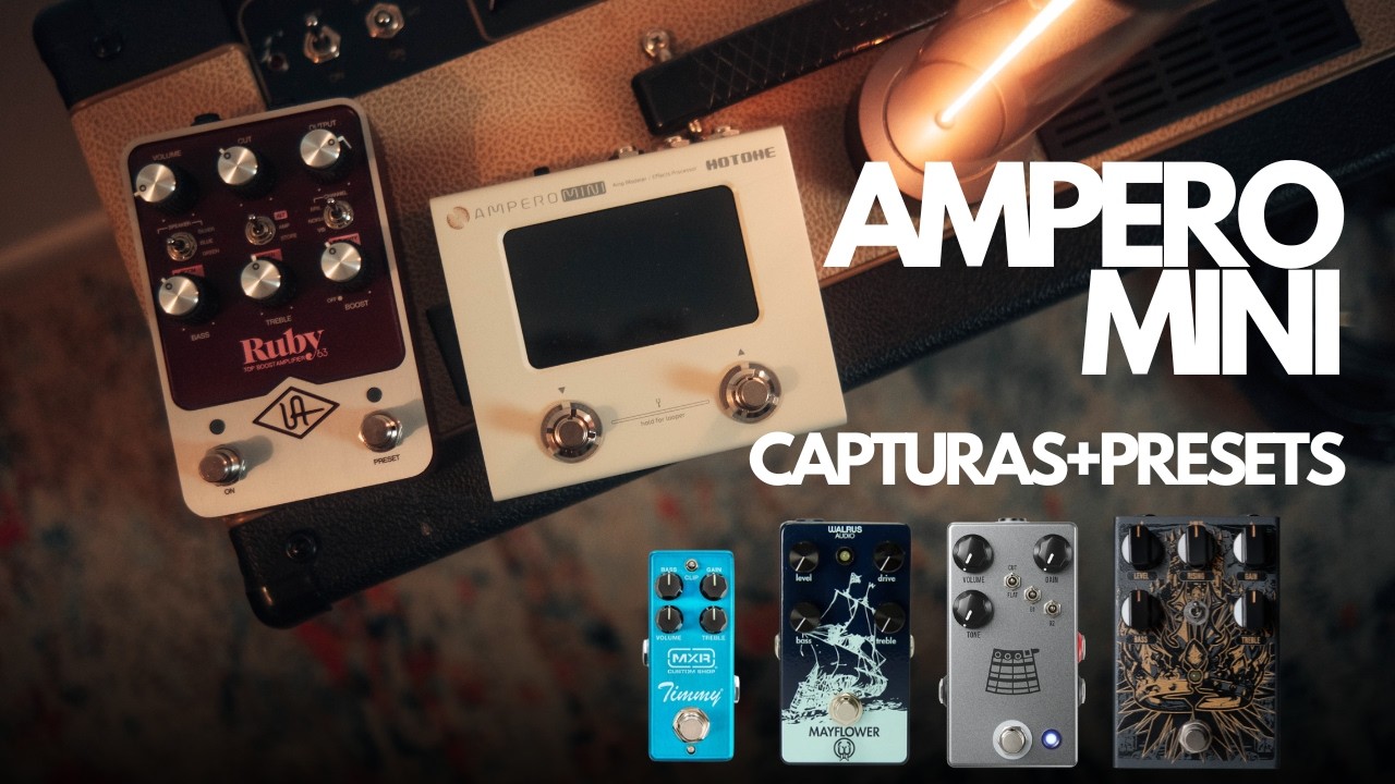 Ampero Mini + Captures - Ruby 63 | Kilt | Timmy | Mayflower