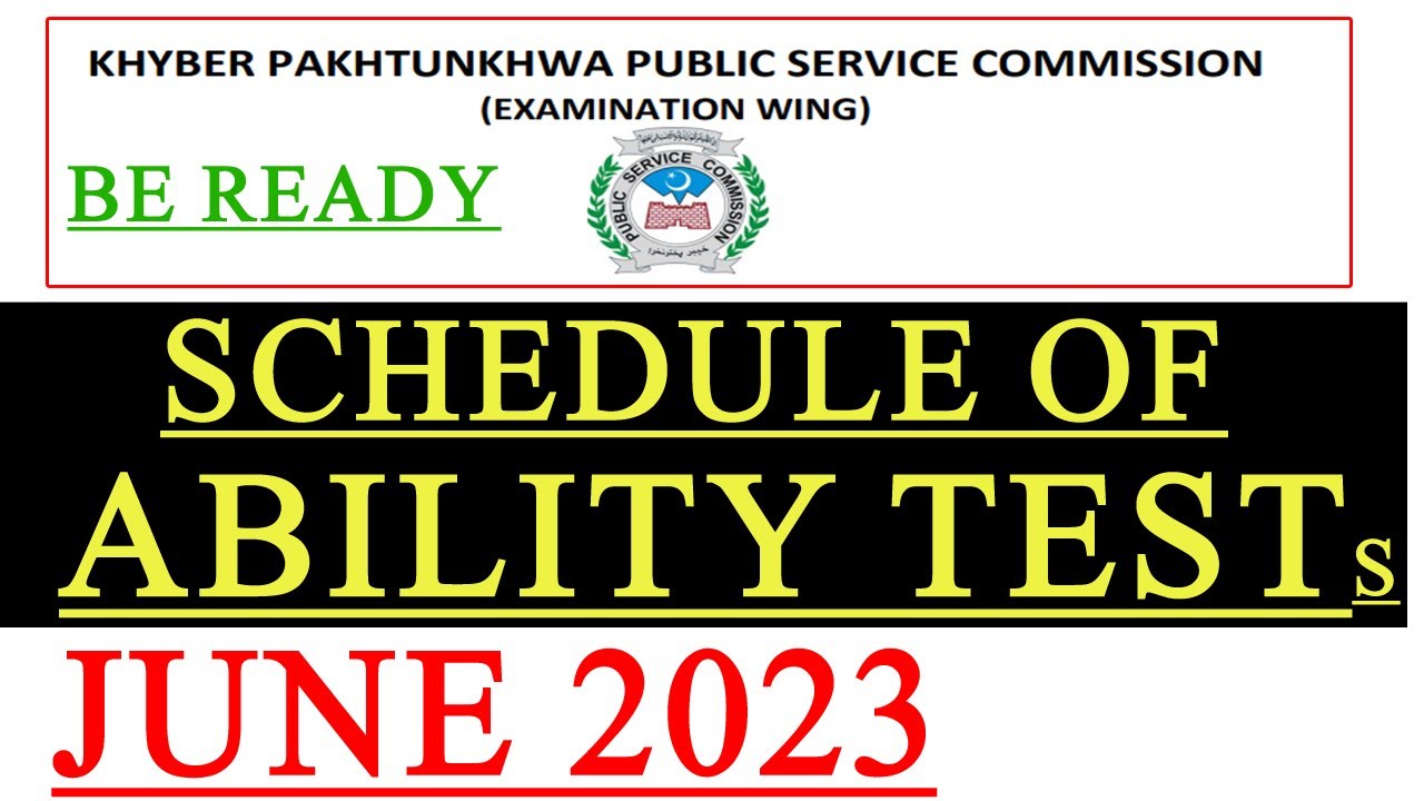 KPPSC Ability Test Schedule June 2023 For Subject Specialists And kppsc-ability-test-schedule-june-2023-for-subject-specialists-and