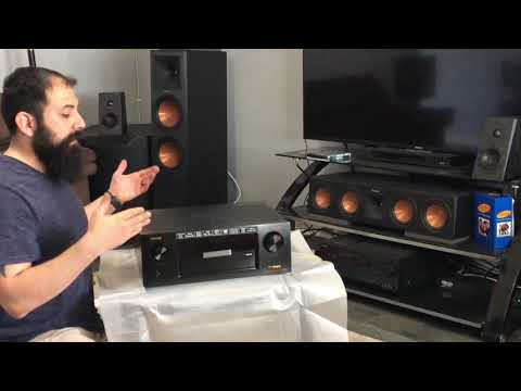 Denon AVR-X4400H Unboxing Hello ATMOS, AURO-3d, Dts-X!!