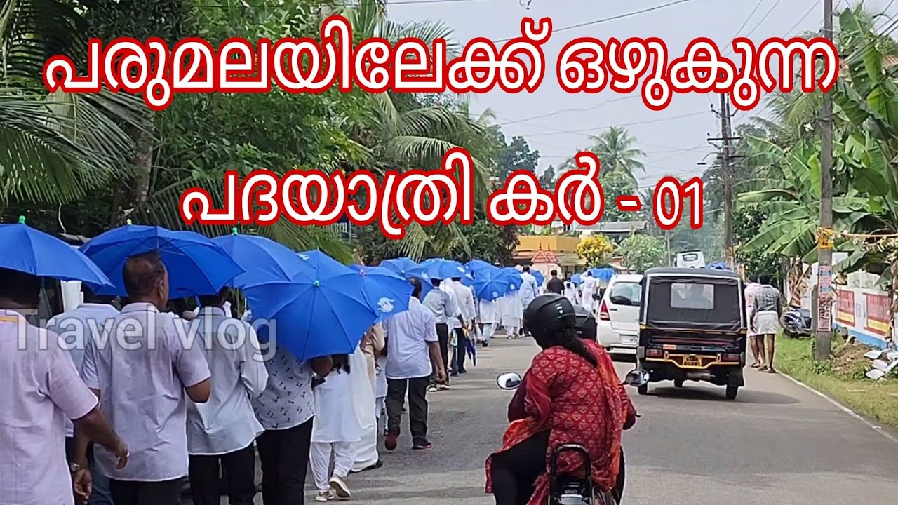 വെയിലും മഴയും വകവെക്കാതെ പരുമലയിലേക്ക് കാൽനടയായി | Parumala church perunnal pilgrims