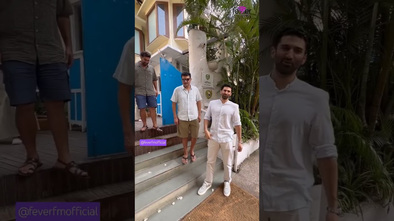 Aditya Roy Kapoor snapped in town in his casual yet cool look. 🔥😎