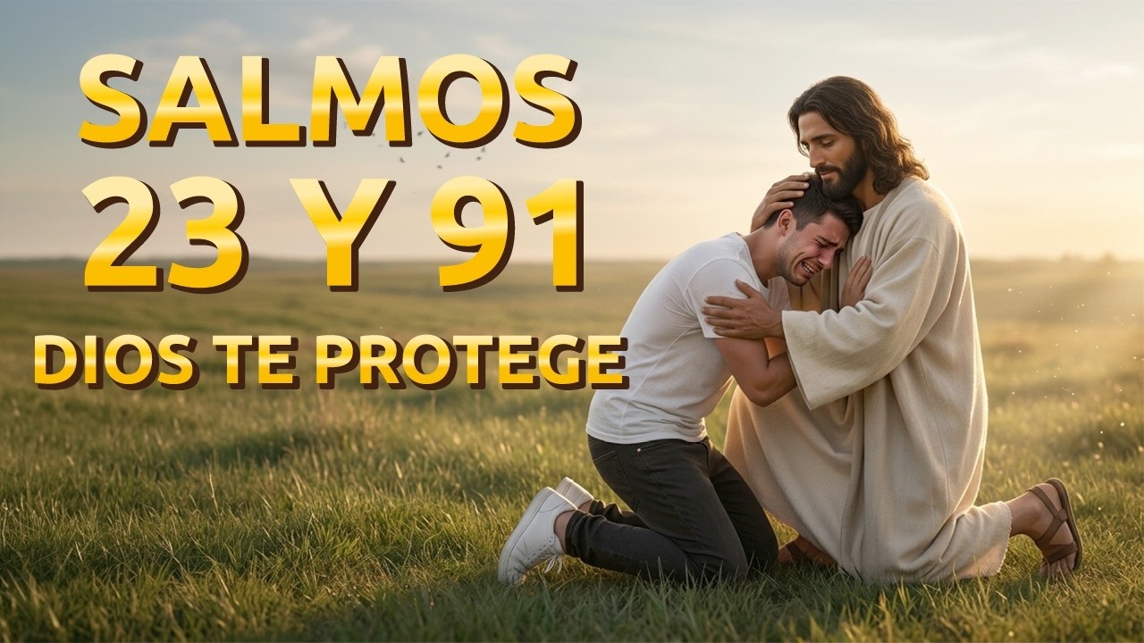 Escucha esto antes de dormir | SALMO 23 y SALMO 91 Oración Poderosa de ...