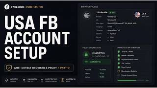 Facebook Monetization Full Course 2026 | Proxy & Browser Setup – Part 1 | First step with Raza screenshot 2