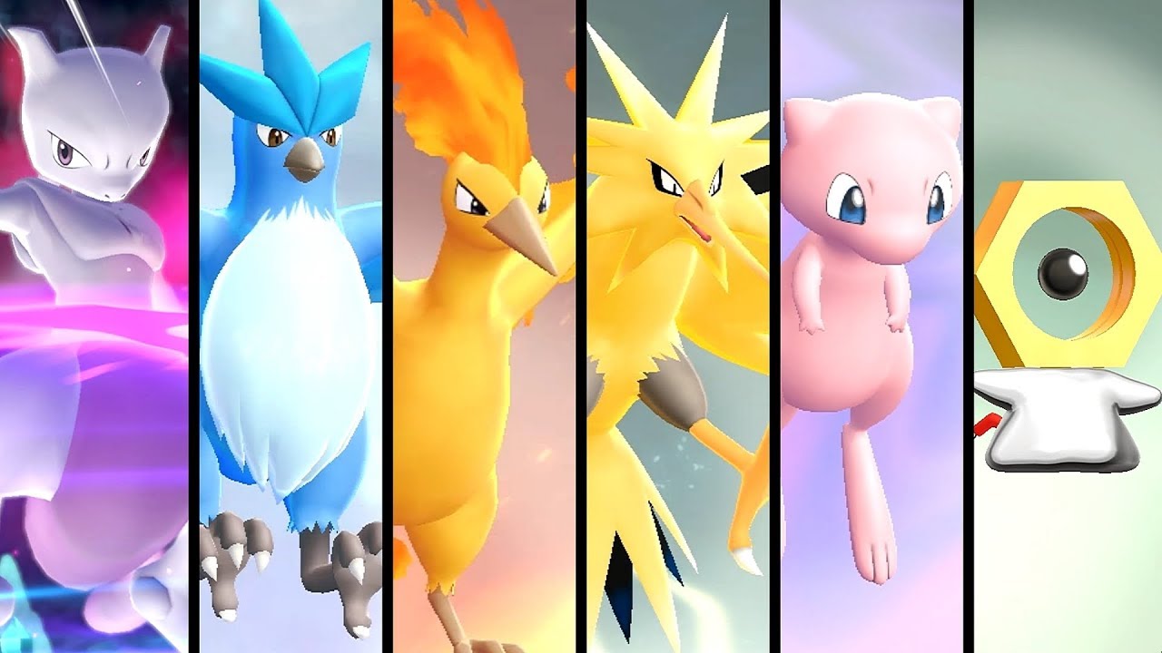 How To Get All Legendary Pokémon In Pokémon Lets Go Pikachu Eevee