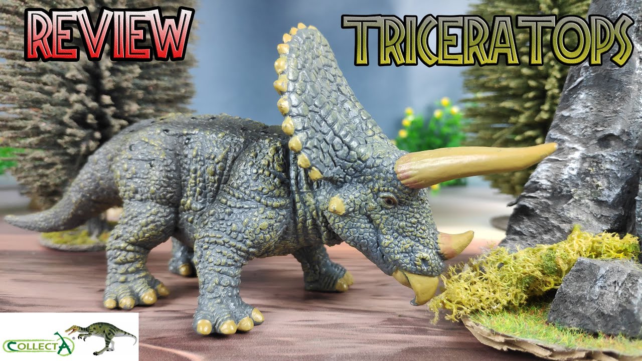 REVIEW TRICERATOPS DINOSAURIOS!!! \\ COLLECTA 2006