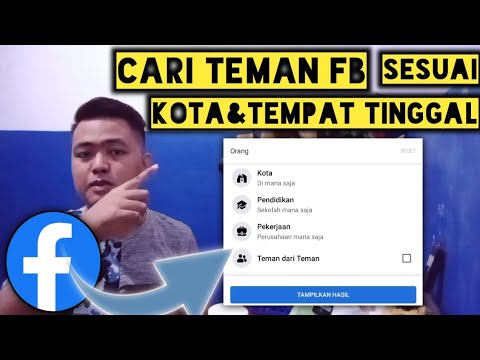 CARA CARI TEMAN FB di SEKITAR LOKASI‼️Bisa Sesuai Kota Terdekat