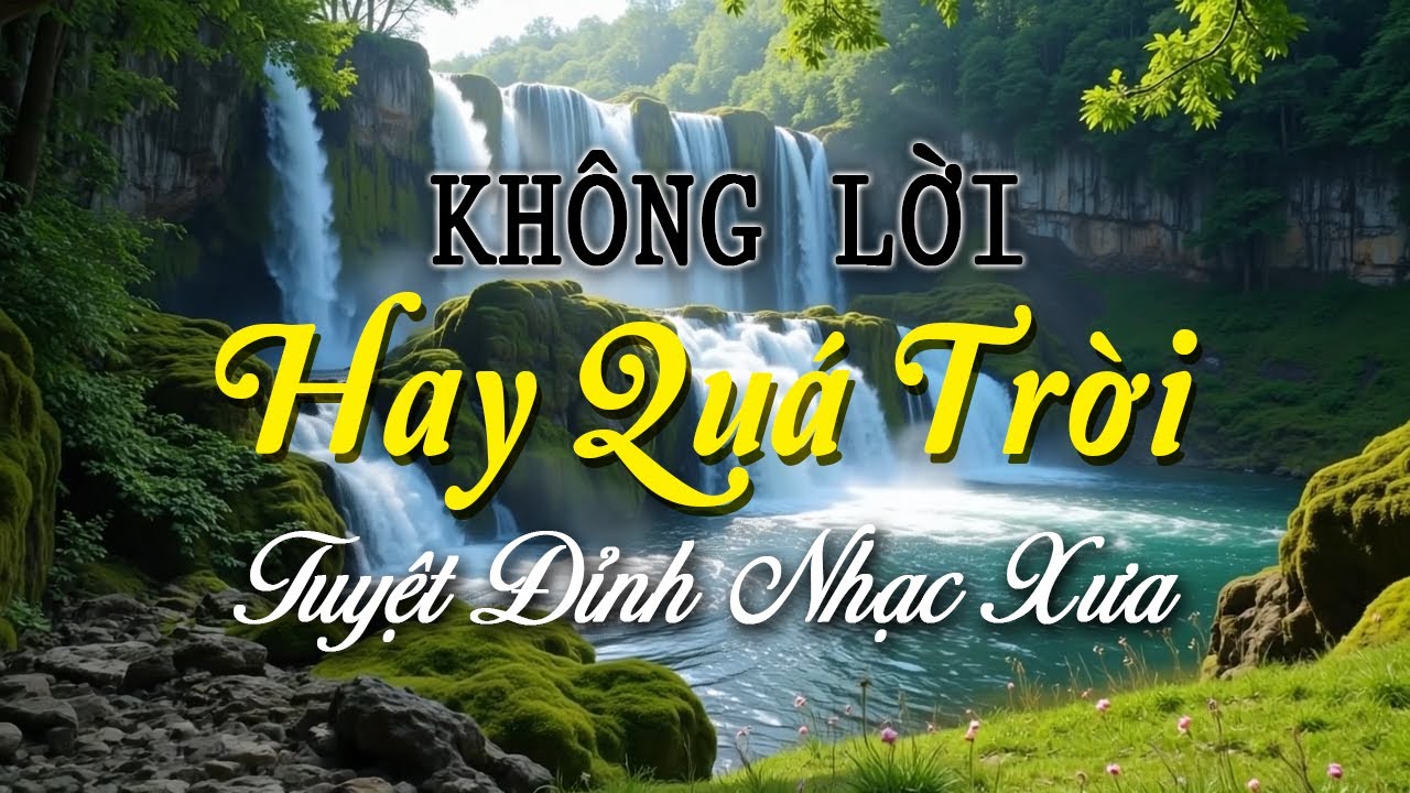 Nhạc Không Lời Hay Quá Trời Quá Đất, Hòa Tấu Guitar Với Ngón Đàn Điêu Luyện