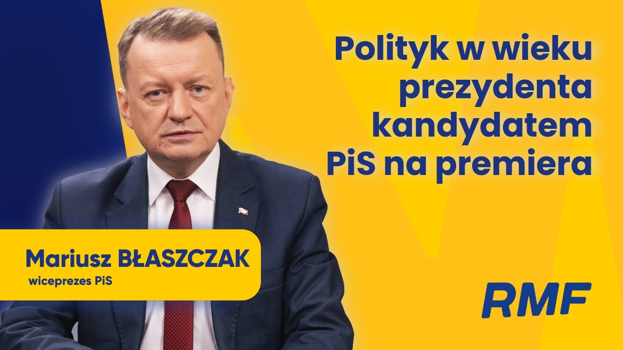 Mariusz Błaszczak gościem Porannej rozmowy w RMF FM