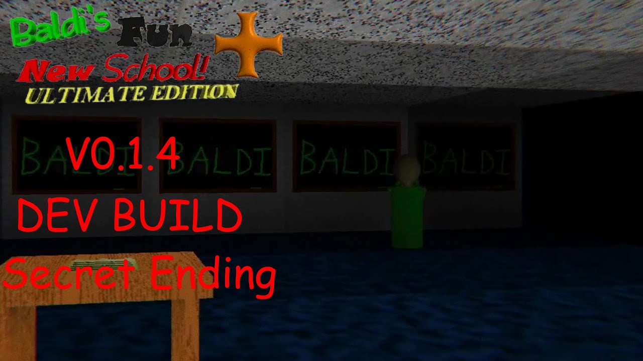 Baldi's Fun New School Plus Alpha 6 (2 Floor Demo