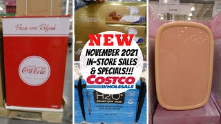 November 2021 In-Store Sales and Specials, NEW @ Costco!!