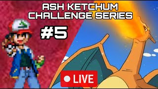 [LIVE] IT'S CHARIZARD TIME!! | Pokemon Ash Ketchum Playthrough Series Ep.5  #live #pokemon #noob