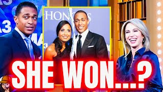 TJ Holmes OFFICIALLY Files 4 Divorce From Wife|Issues Statement|But Amy Robach STILL Hasn’t Filed…