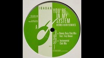 Kerri Chandler, Jerome Sydenham   You're In My System Dennis Quin Vocal Mix ft  Troy Denari    IRC14