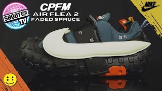 Craziest shoe of 2023?! Nike CPFM Air Flea 2 Faded Spruce Unboxing and Review!