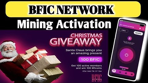 BFIC NETWORK || MINING ACTIVATION PROCESS || @ekidea